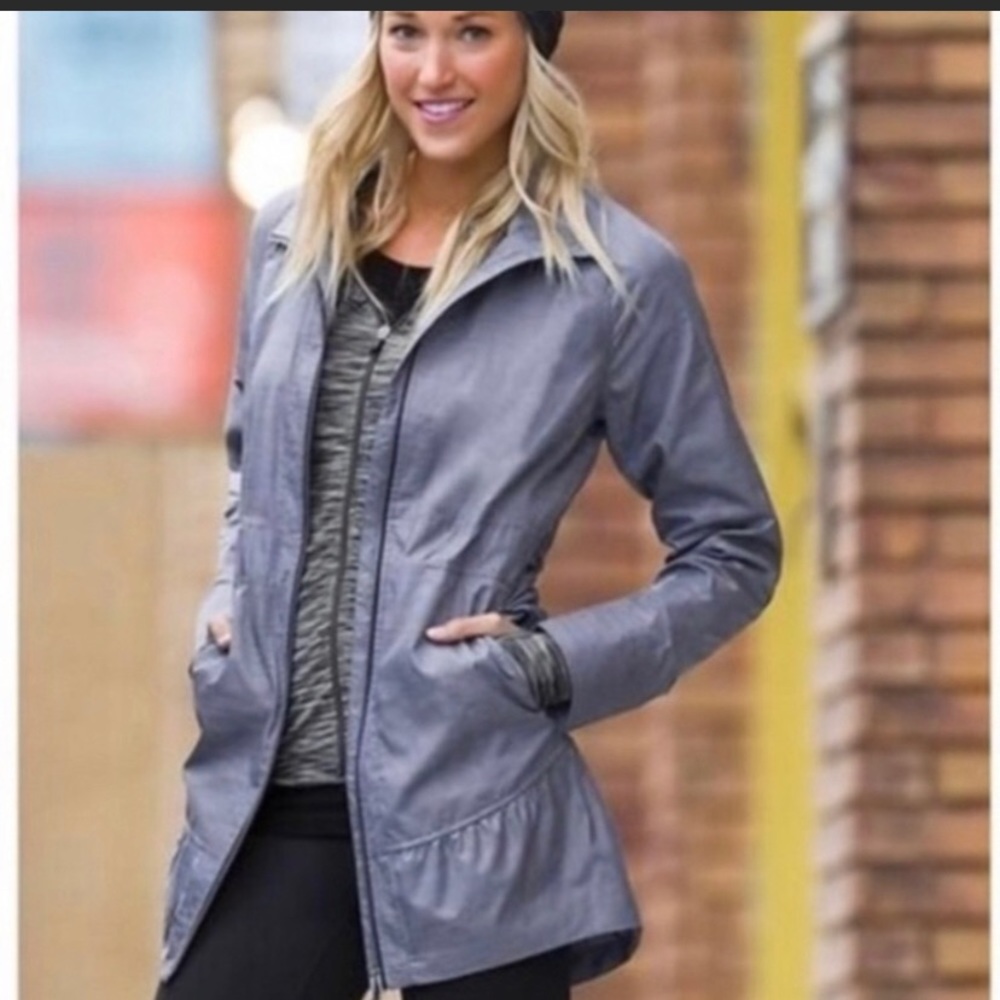 Athleta Grey jacket Sz. Small